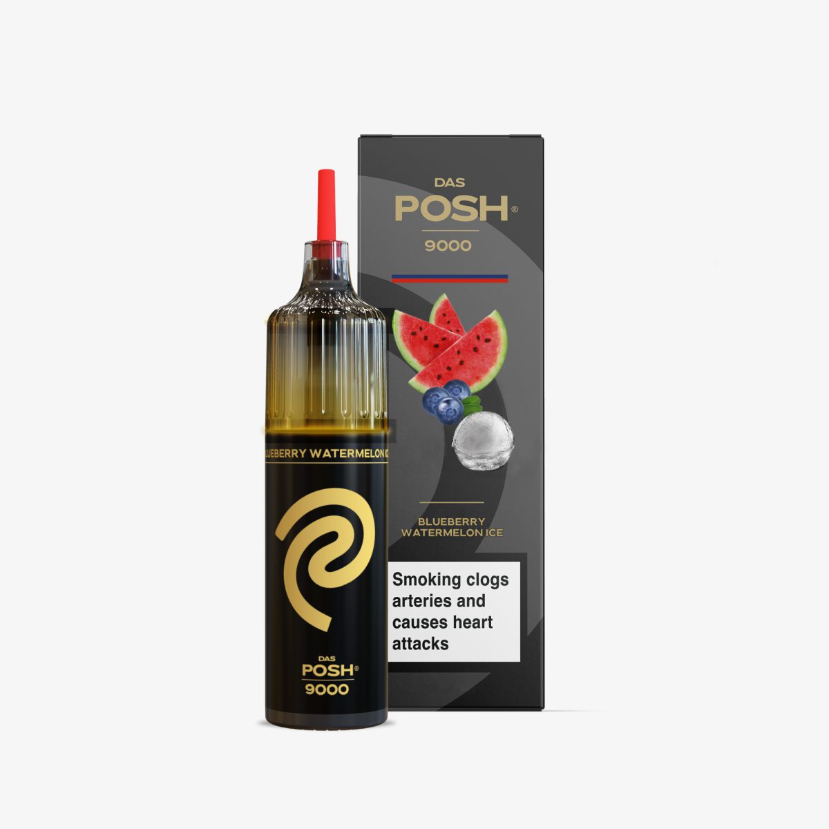 Das Posh® 9000 - Blueberry Watermelon Ice